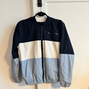 Blue and White Jacket